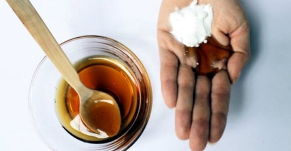 Penis büyütme için karbonat ve bal